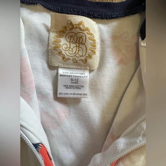 The Beaufort Bonnet Company Fox Print Footie - Picture 2 of 3